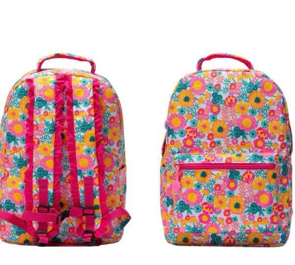Colorful Floral Backpack