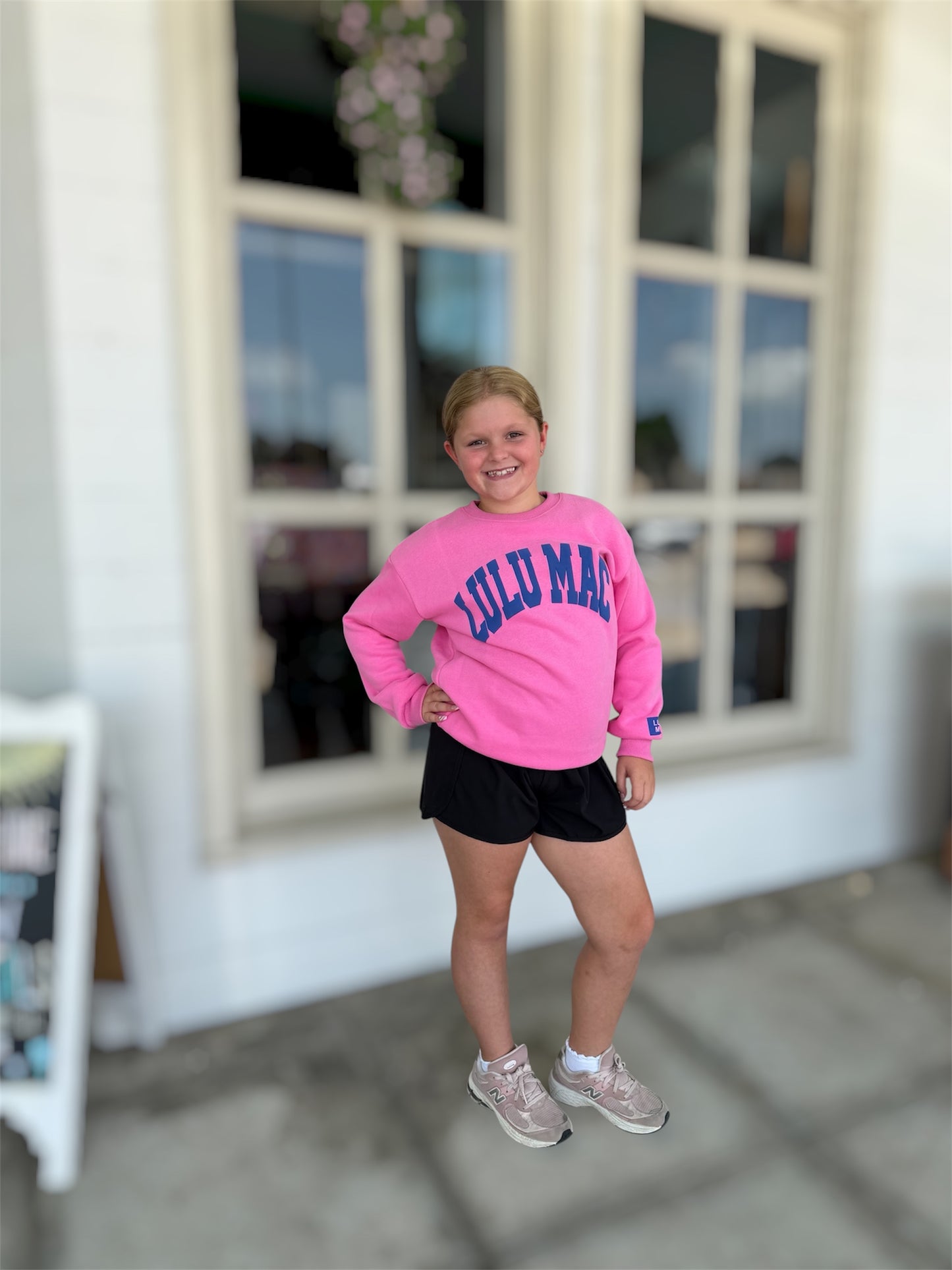 Hot Pink & Blue Youth Lulu Mac Tank