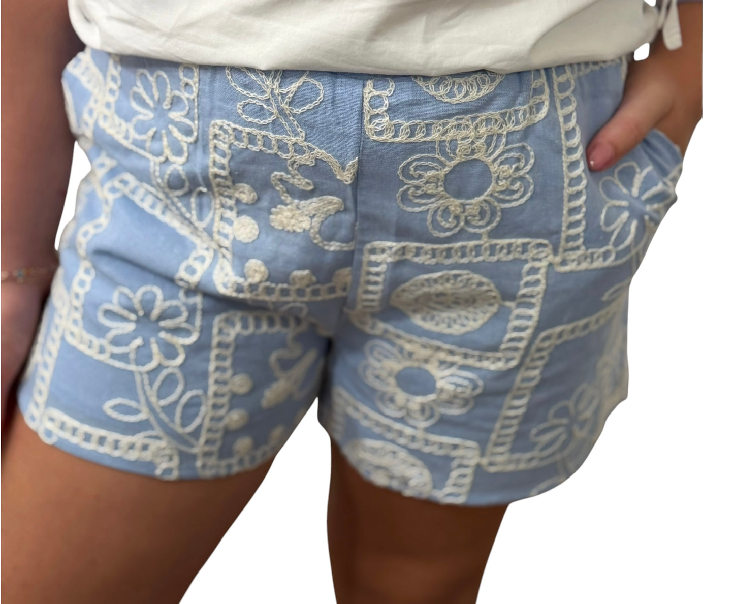 Light Blue Shorts
