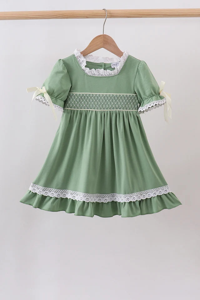 Sage Lace Dress