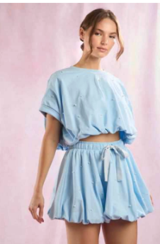 Blue Pearl Skirt