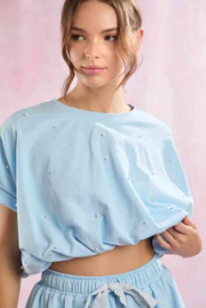 Blue Pearl Top