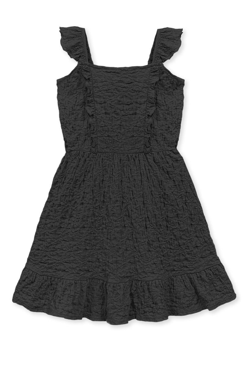 Black Ruffle Dress