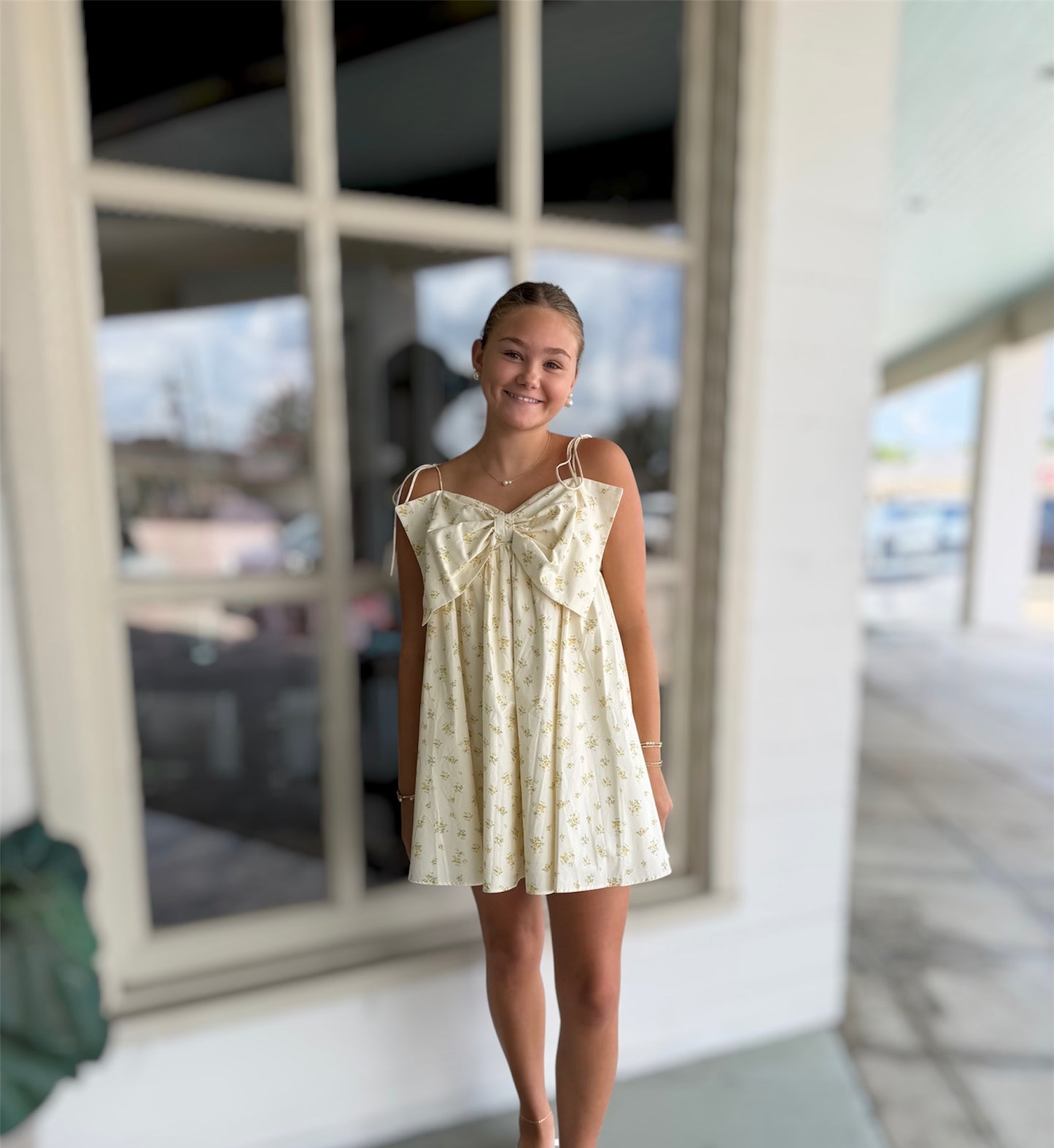 Floral Bow Dress