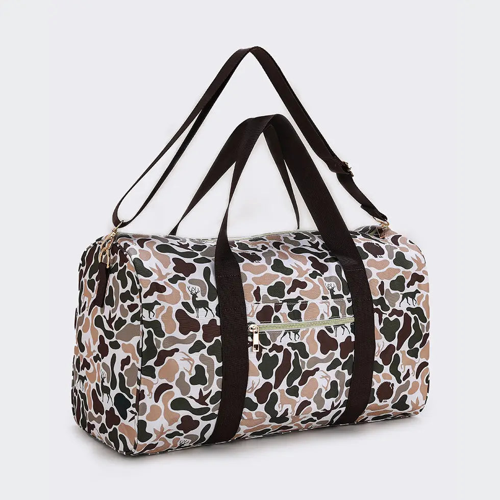 Deer Camo Duffel Bag