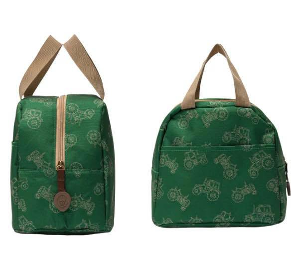 Green Tractor Lunchbox