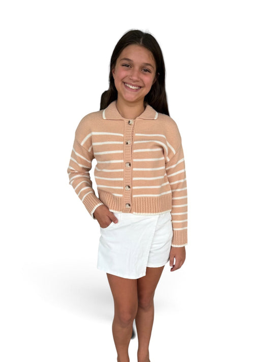 White Skort