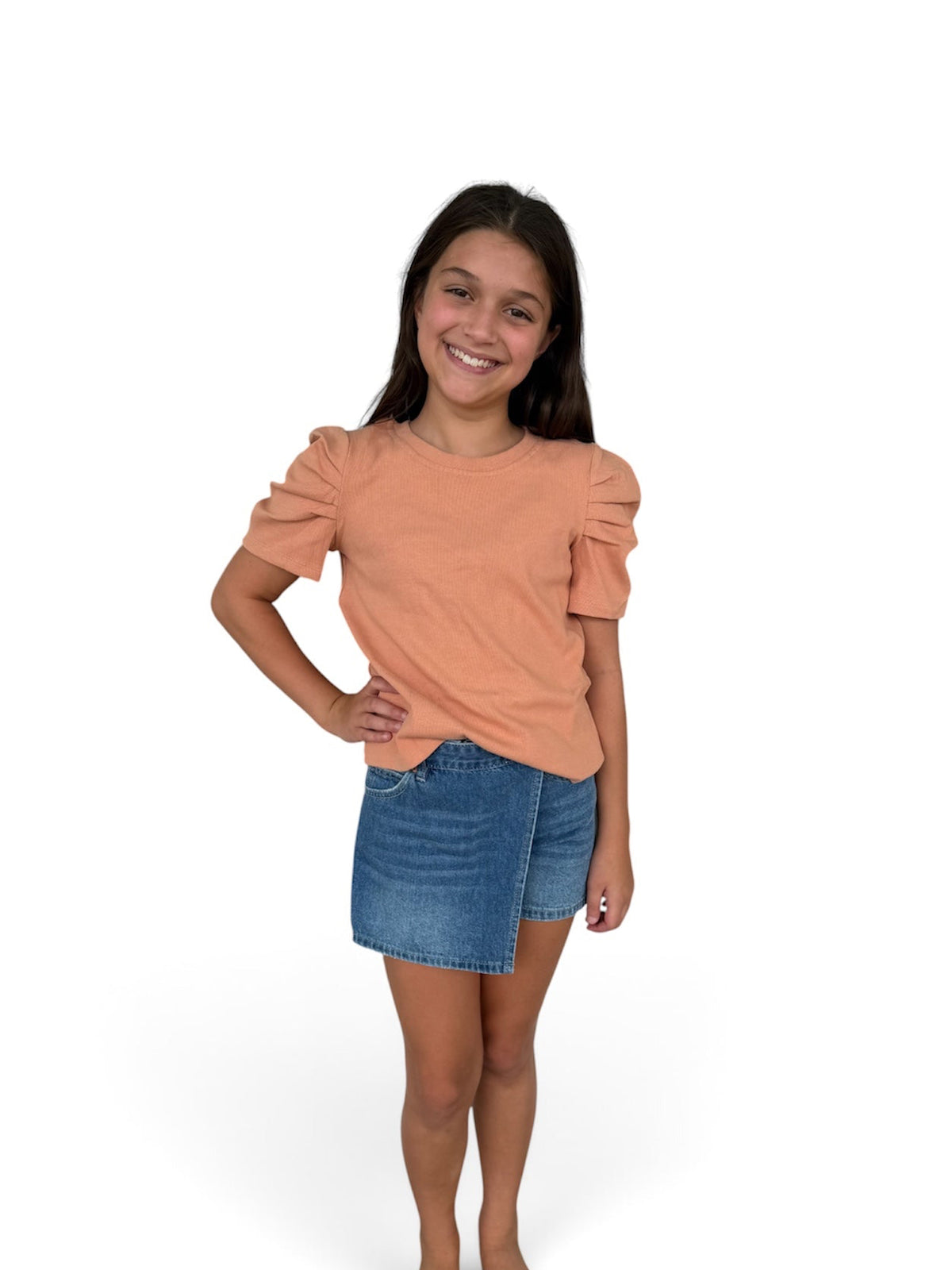 Denim Skort