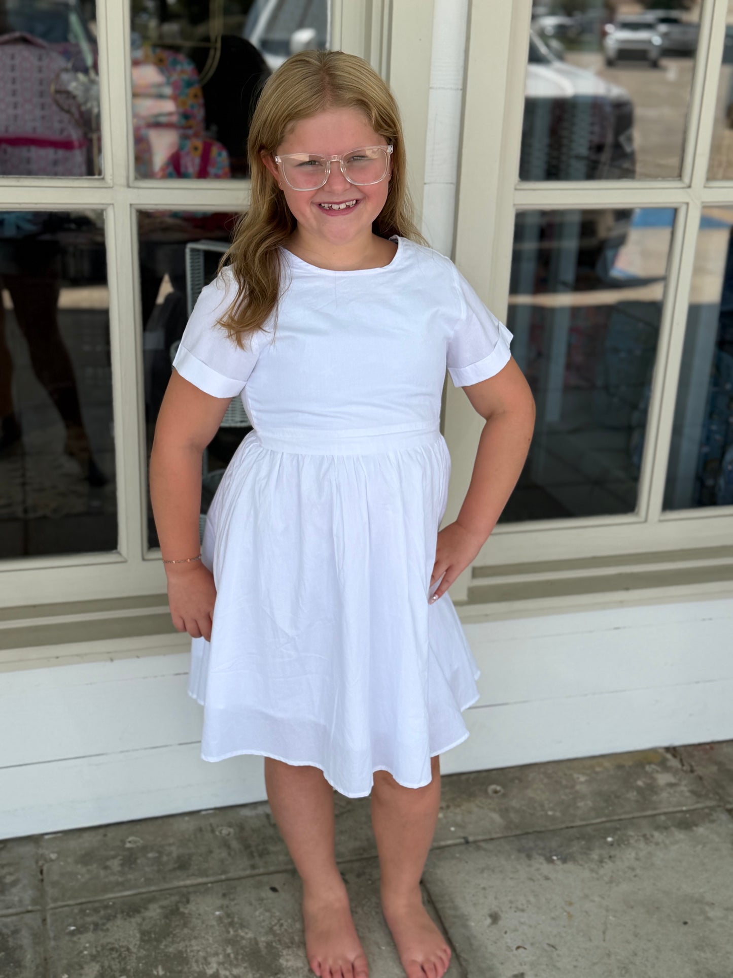 Tween Girls Mini Flare Dress