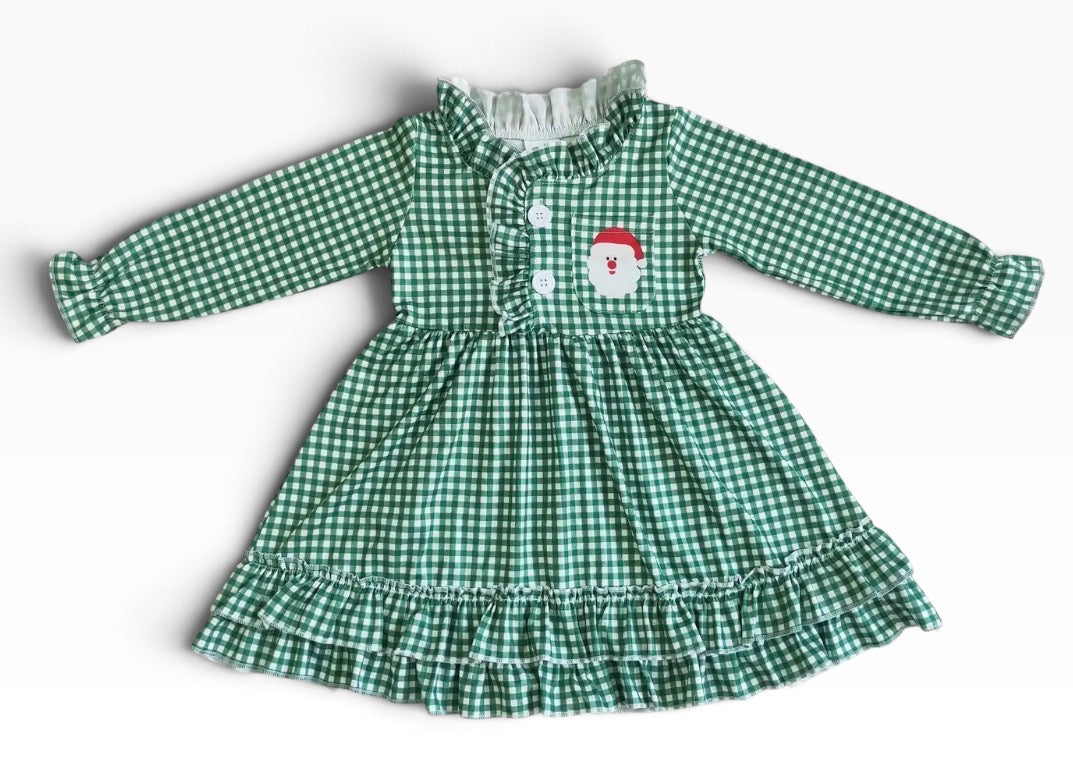 Santa Gingham Gown