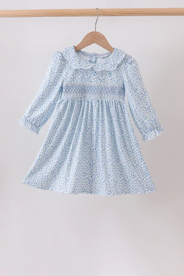 Lavender Floral Dress