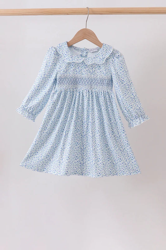 Lavender Floral Dress