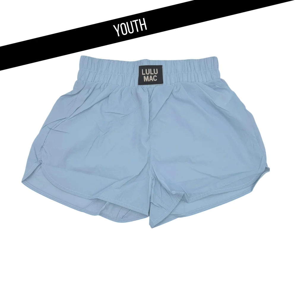 Light Blue Youth Lulu Mac Shorts