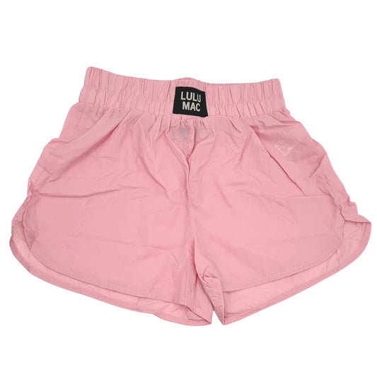 Light Pink Lulu Mac Shorts - Youth