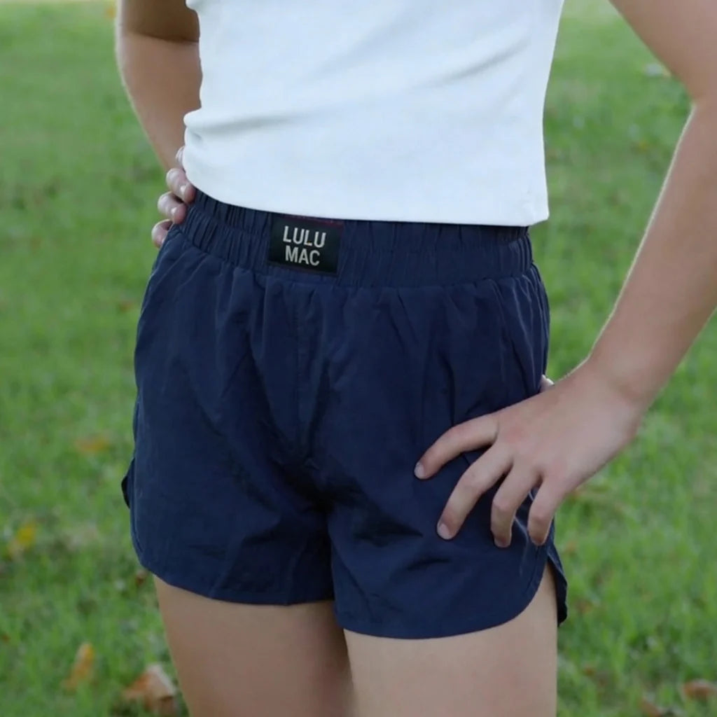 Navy Youth Lulu Mac Shorts
