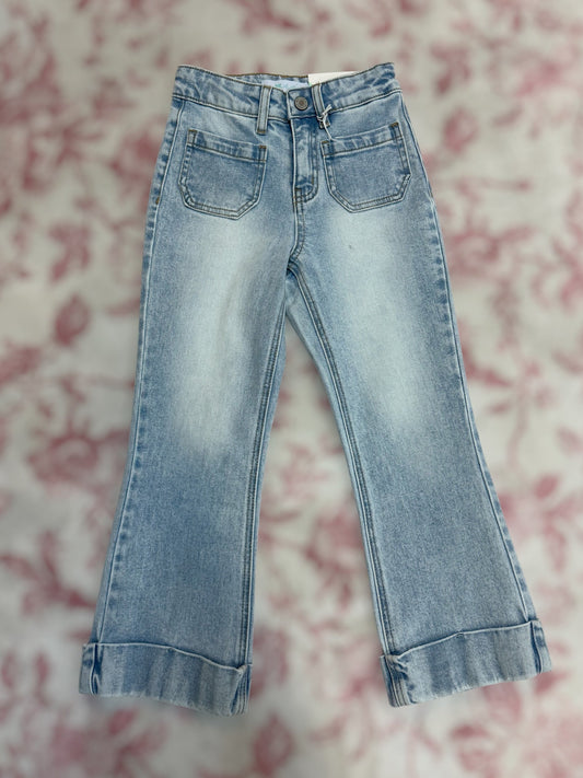 High Rise Relaxed Fit Denim Jeans