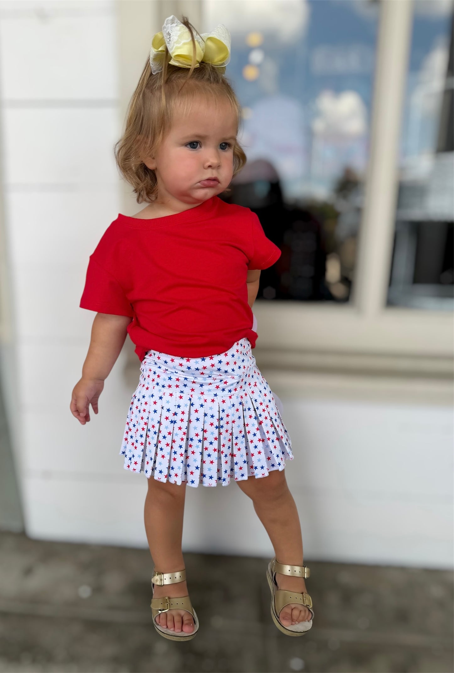 Stars Mini Pleat Skirt