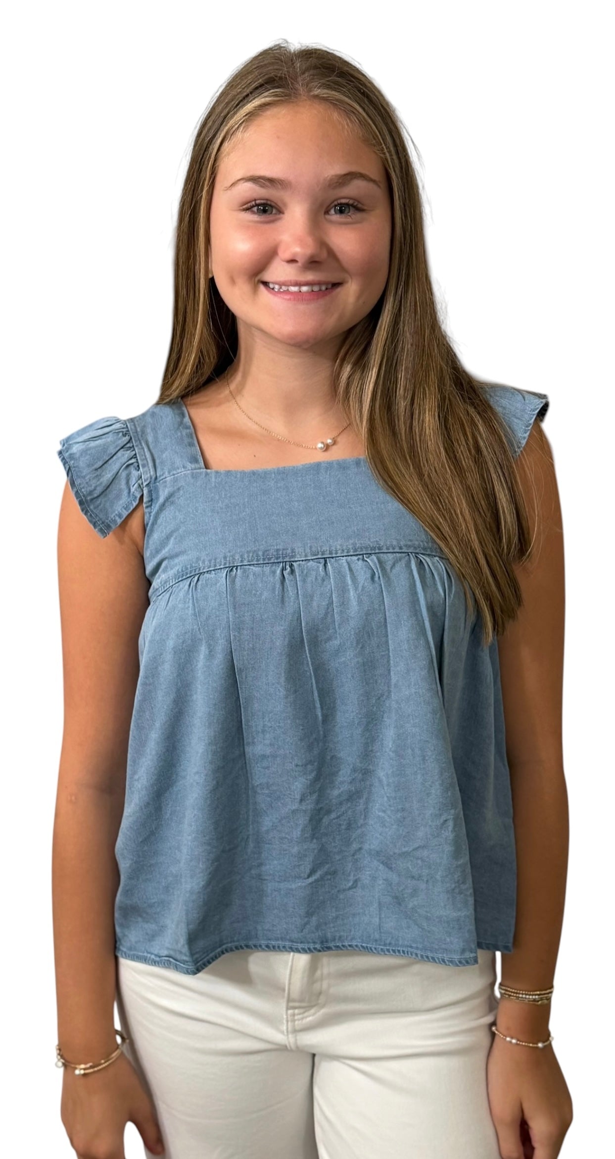 Light Denim Top