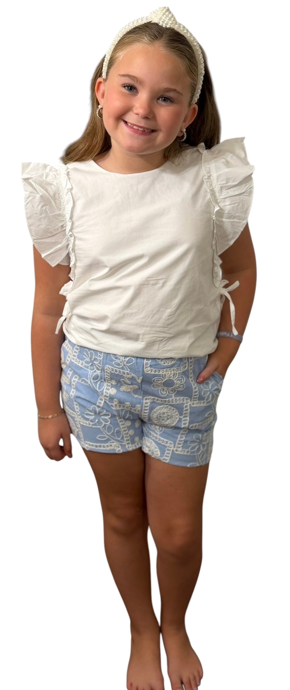 Light Blue Shorts