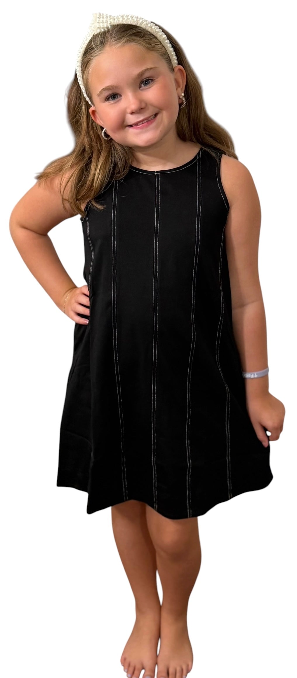 Black Denim Dress