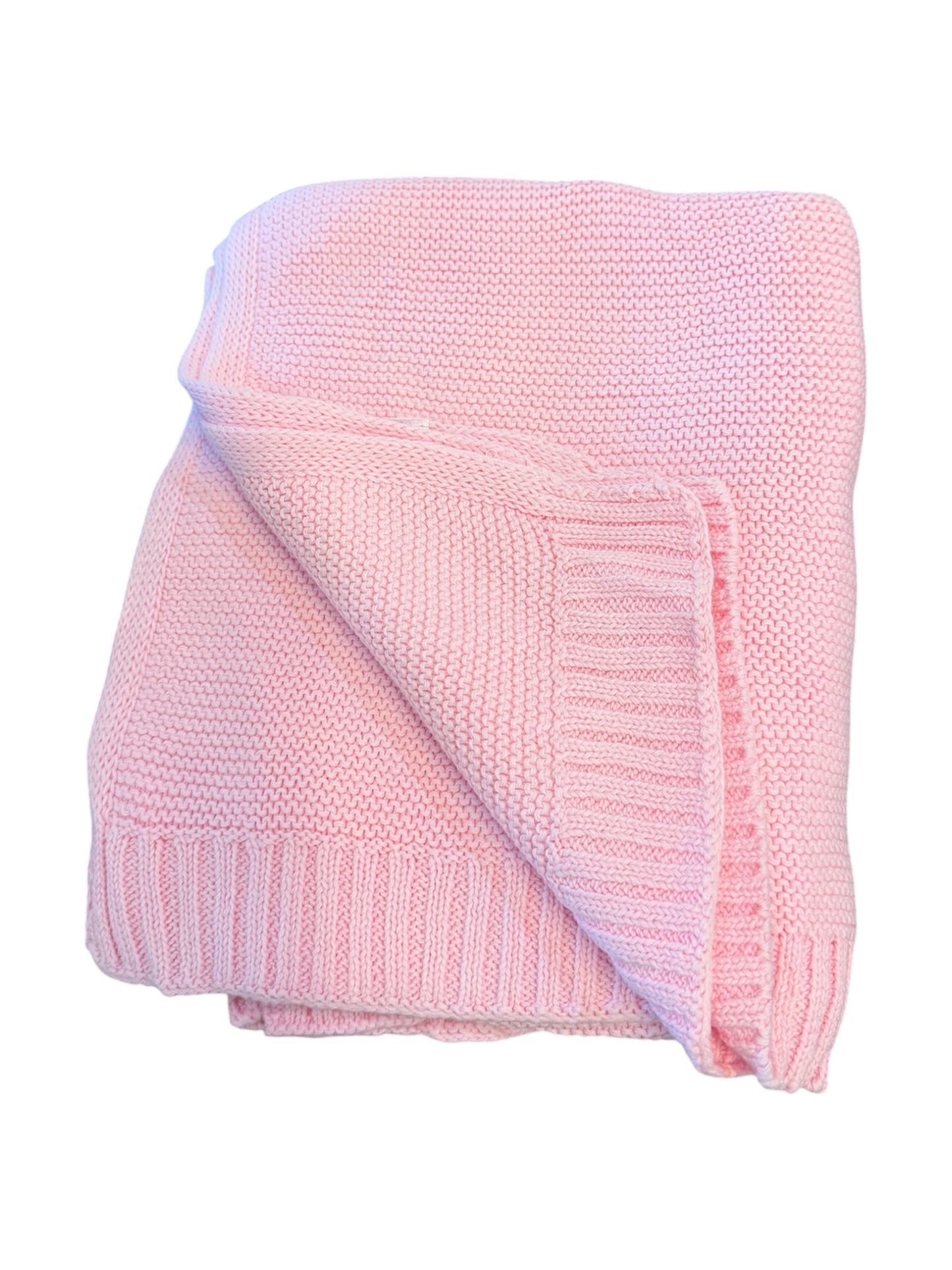 Pink & Blue Cotton Quilt Blanket