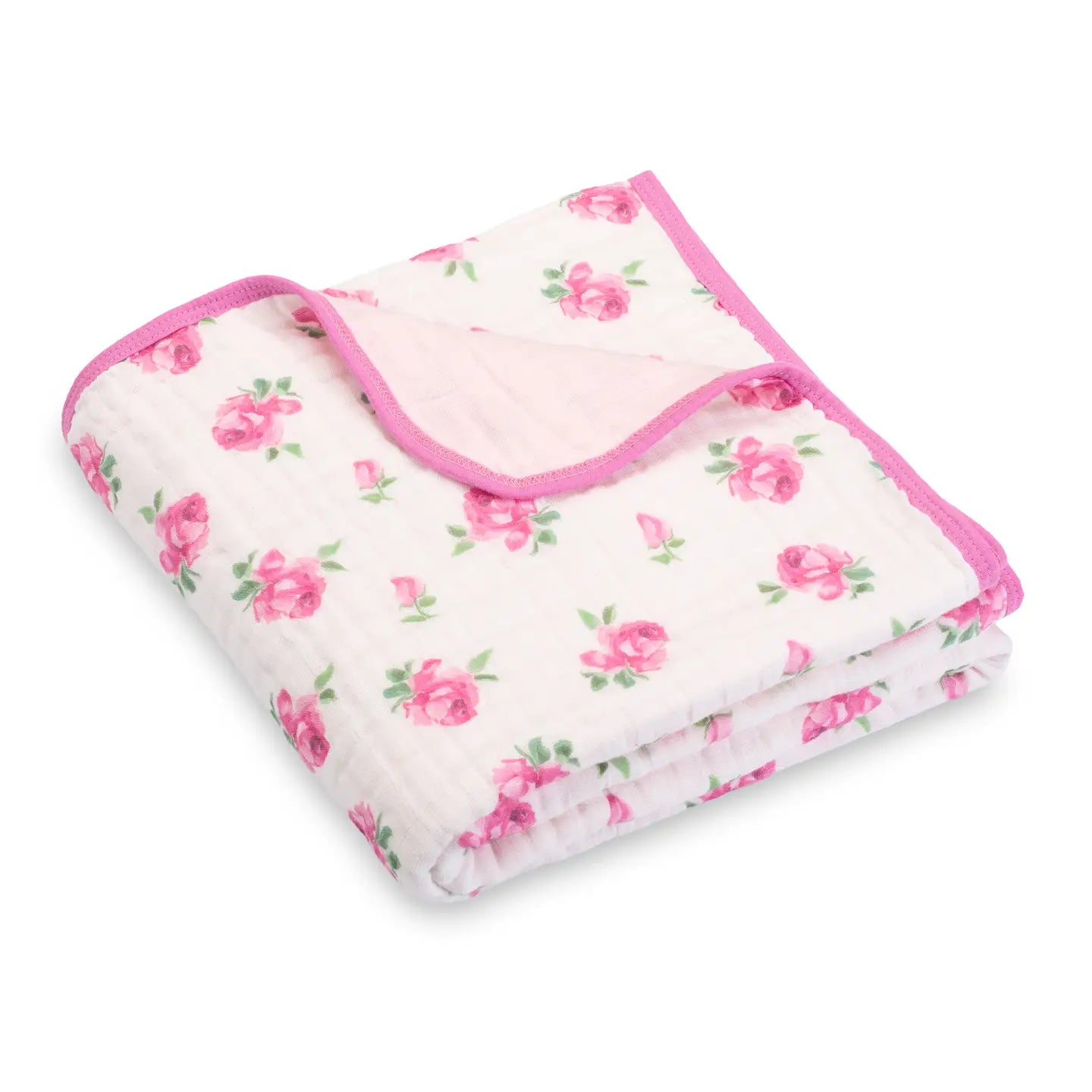 Pink Floral Muslim Quilt