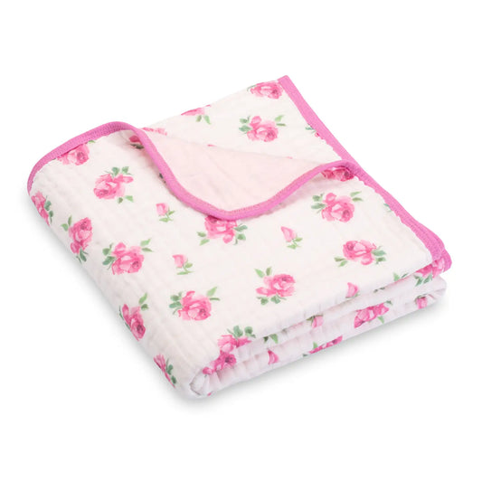 Pink Floral Muslim Quilt