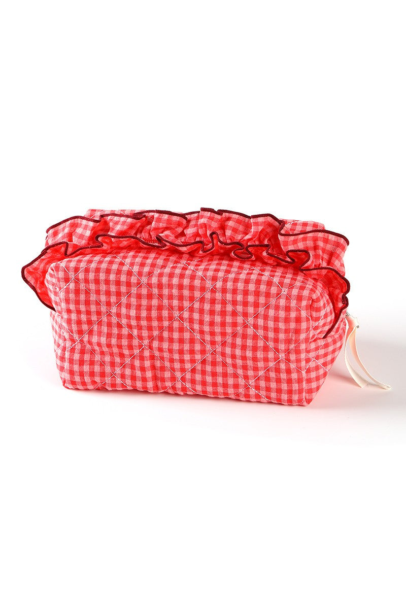 Ruffle Cosmetic Bags