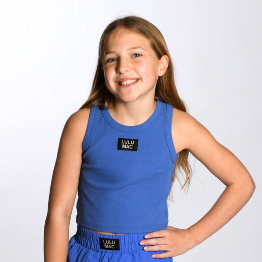 Royal Blue Youth Lulu Mac Tank