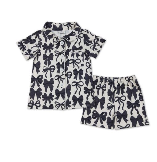 Black Bow Pajamas