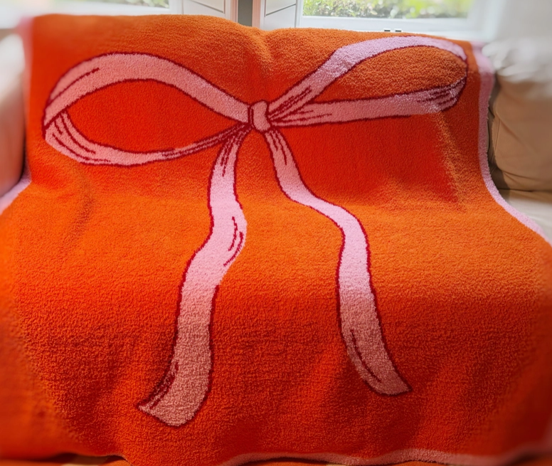 Orange & Pink Blanket