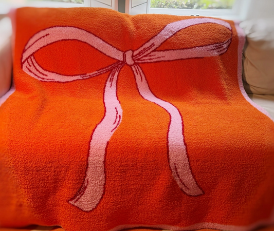 Orange & Pink Blanket