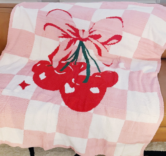 Cherries Blanket