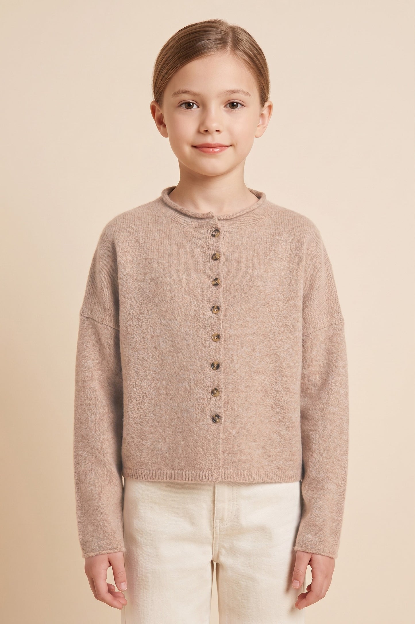 Tan Sweater Cardigan