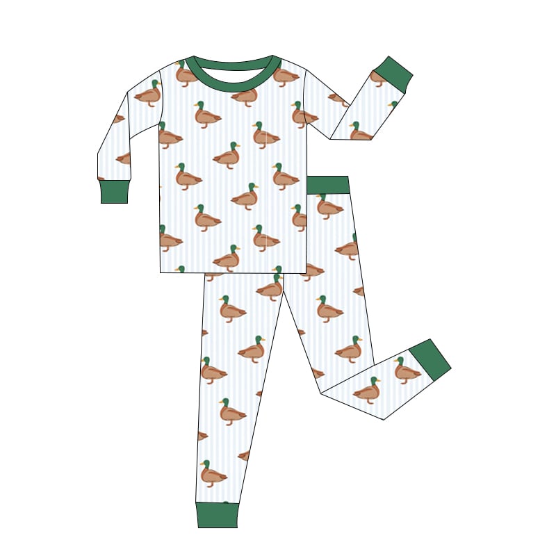 Quack Quack Bamboo Two Piece Jammies